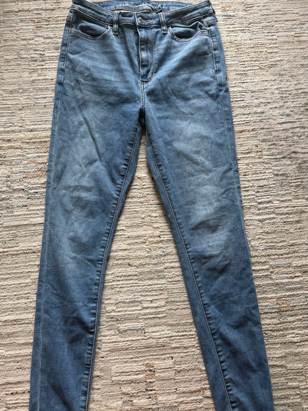 American Eagle Outfitters Women's Medium Blue Skinny Jeans